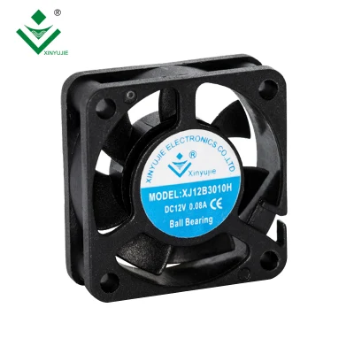 3010 ventilador axial sin cepillo de los alambres 3 de los alambres 3 de los alambres del faro 2 del coche de la miniatura 30m m IP57 IP67