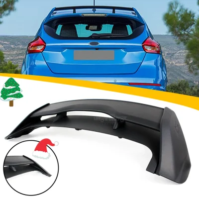 Accesorio de automóvil de personalización de muestra para alerón de techo trasero estilo Ford Focus RS Hatchback 2012